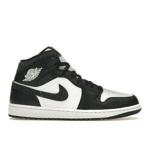 Jordan W[_ Y Xj[J[ yJordan 1 Mid SE Panda Elephantz TCY US_10(28.0cm) Off-Noir/White/Black/Black