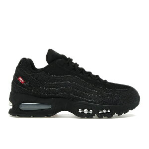 Nike �i�C�L �����Y �X�j�[�J�[ �yNike Air Max 95 OG Levis Black�z �T�C�Y US_M_18 Black/Anthracite/Gym Red/Black