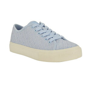 g~[ qtBK[ fB[X Xj[J[ V[Y Women's Arelle Logo Lace-Up Sneakers Light Blue
