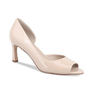 �W���j �x���j�[�j ���f�B�[�X �p���v�X �V���[�Y Women's Valorr Peep Toe d'Orsay Pumps, Created for Macy's Clay Nude Patent