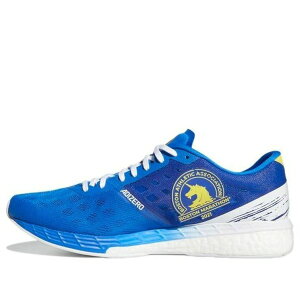 adidas �A�f�B�_�X �����Y �X�j�[�J�[ �yadidas Adizero Boston 9 'Blue Yellow' GZ2949�z �T�C�Y US_M_13