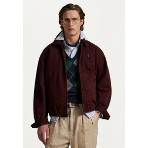 t[ Y T_ V[Y WINDBREAKER - Summer jacket - harvard wine
