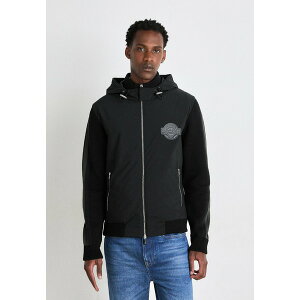 {X Y T_ V[Y IBRIDO - Zip-up sweatshirt - black