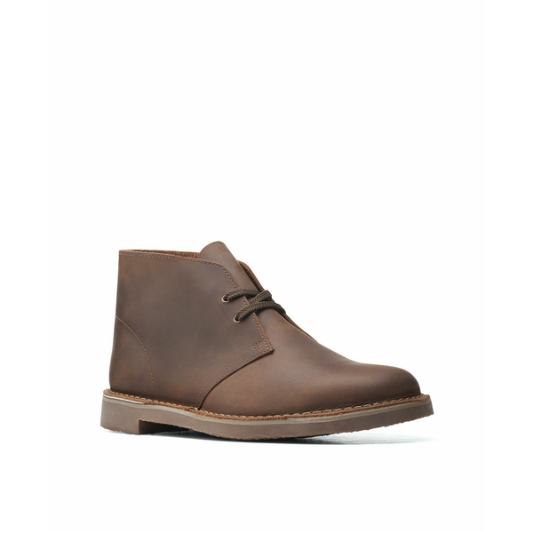 クラークス メンズ ブーツ＆レインブーツ シューズ Men's Bushacre 3 Boots Dark Brown Leather | asty