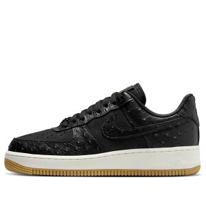 Nike �i�C�L ���f�B�[�X �X�j�[�J�[ �y(WMNS) Nike Air Force 1 '07 LX 'Black Ostrich' DZ2708-002�z �T�C�Y US_W_10.5