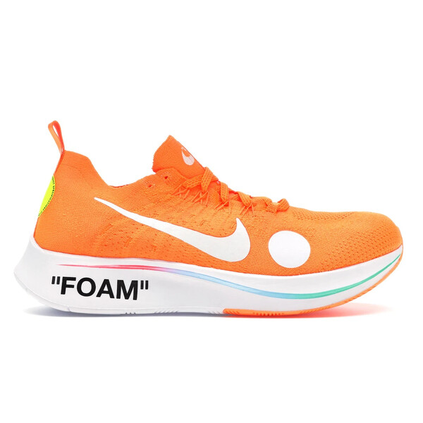 天然石ターコイズ Nike ナイキ スニーカー Nike Zoom Fly Mercurial ランニング 【US_7.5(25.5cm) 】 Off-White  Total Orange