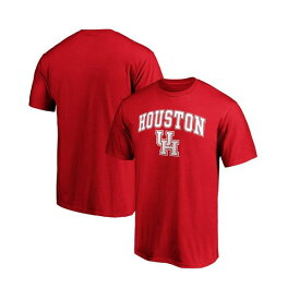 ファナティクス メンズ Tシャツ トップス Men's Red Houston Cougars Campus T-shirt Red