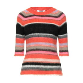 【送料無料】 エムエスジイエム レディース ニット&セーター アウター Sweaters Orange