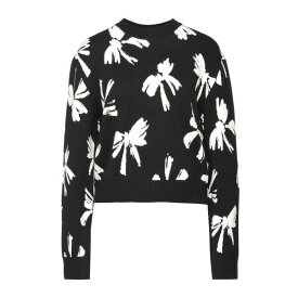 【送料無料】 エムエスジイエム レディース ニット&セーター アウター Sweaters Black