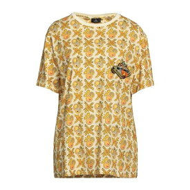 【送料無料】 エトロ レディース Tシャツ トップス T-shirts Yellow