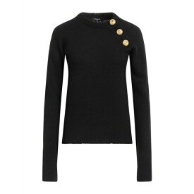 【送料無料】 バルマン レディース ニット&セーター アウター Sweaters Black