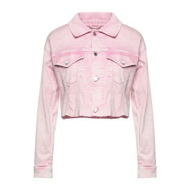 【送料無料】 ゲス レディース ジャケット＆ブルゾン アウター Denim Outerwear Pink