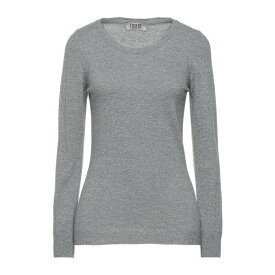 【送料無料】 ティーエスディ12 レディース ニット&セーター アウター Sweaters Grey