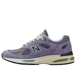 New Balance �j���[�o�����X �����Y �X�j�[�J�[ �yNew Balance 991v2 Made in UK 'Dusk' U991LV2�z �T�C�Y US_6(24.0cm)