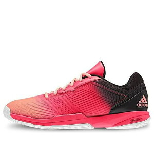 adidas �A�f�B�_�X �����Y �X�j�[�J�[ �yadidas badminton shoes 'Pink Black' AF4882�z �T�C�Y US_M_4