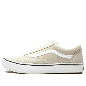 Vans �o���Y �����Y �X�j�[�J�[ �yVans Suede Comfycush Old Skool Oatmeal Cream White VN0A3WMA2QQ�z �T�C�Y US_M_4.5