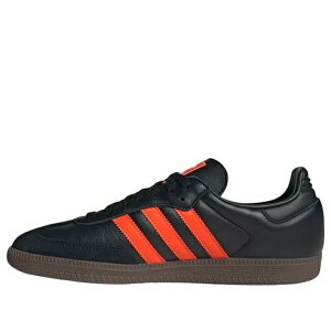 adidas �A�f�B�_�X �����Y �X�j�[�J�[ �yadidas Samba OG 'Black Impact Orange' JR0910�z �T�C�Y US_M_13