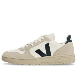 VEJA ���F�W�� �����Y �X�j�[�J�[ �yVeja V-10 Panelled Low-Top 'White Beige Black' VX0101380�z �T�C�Y US_M_N/A