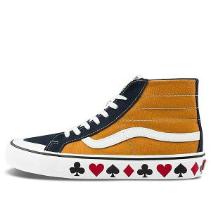 Vans �o���Y �����Y �X�j�[�J�[ �yVans SK8-Hi 138 Decon Sf 'Black Yellow' VN0A3MV1K0F�z �T�C�Y US_10(28.0cm)