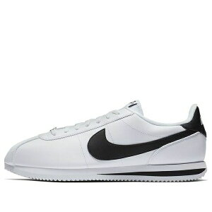 Nike �i�C�L �����Y �X�j�[�J�[ �yNike Cortez Basic Leather 'White Black' 819719-100�z �T�C�Y US_7.5(25.5cm)