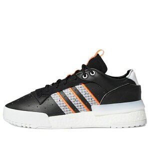 adidas �A�f�B�_�X �����Y �X�j�[�J�[ �yadidas Rivalry Rm 'Black White Orange' EF6446�z �T�C�Y US_8.5(26.5cm)
