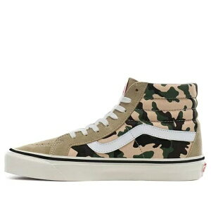 Vans �o���Y �����Y �X�j�[�J�[ �yVans SK8-HI 38 DX 'Anaheim Factory - OG Camo' VN0A38GFTU6�z �T�C�Y US_8(26.0cm)
