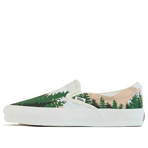 Vans �o���Y �����Y �X�j�[�J�[ �yVans Kith x Vault OG Classic Slip-On LX 'Treescape' VN0A45JK6CD�z �T�C�Y US_8.5(26.5cm)