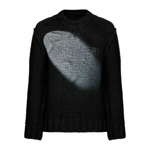 �}���^���}���W�F�� �����Y �j�b�g&�Z�[�^�[ �A�E�^�[ Textured knit sweater Blue