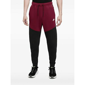 �i�C�L �����Y �J�W���A���p���c �{�g���X Tech fleece panelled track pants Red
