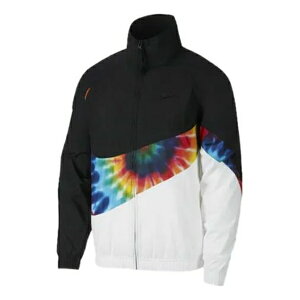 Nike iCL Y Xj[J[ yNike Big Swoosh Rainbow Large Logo Jacket Black CI9596-010z TCY US_M_M
