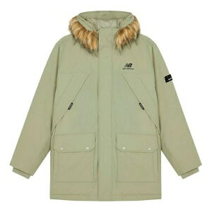 New Balance j[oX Y Xj[J[ yNew Balance Winter Long Down Jacket 'Lime Green Brown' AMJ14304-SP4z TCY US_M_S