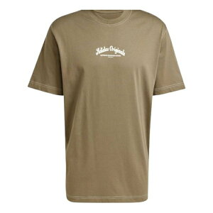 adidas AfB_X Y Xj[J[ yadidas Wabash T-Shirt 'Olive Green' JP4476z TCY US_M_L