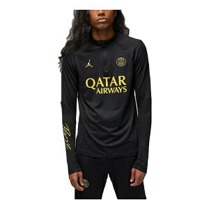 Air Jordan W[_ Y Xj[J[ yAir Jordan x Paris Saint-Germain Strike Dri-FIT Soccer Drill Top 'Black Yellow' DR4625-011z TCY US_M_XXL