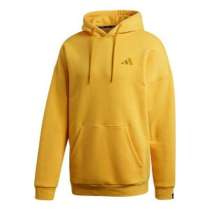 adidas AfB_X Y Xj[J[ yadidas M Urban Whd Bst logo Fleece Lined Stay Warm Casual Pullover Gold Color FR6601z TCY US_M_M