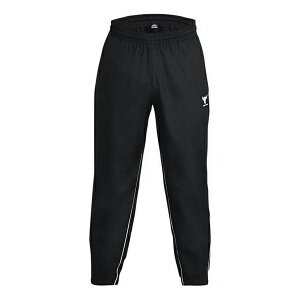 Under Armour A_[A[}[ Y Xj[J[ yUnder Armour Project Rock Woven Pants 'Black' 1377426-001z TCY US_M_M