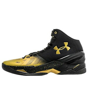 Under Armour A_[A[}[ Y Xj[J[ Black/Gold yUnder Armour Curry 2 'Black Gold' 3026283-001z TCY US_8.5(26.5cm)