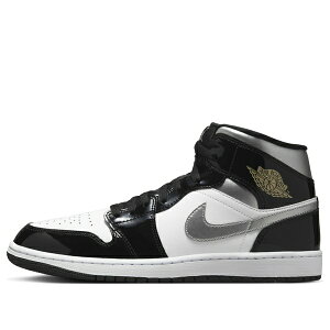 Jordan �W���[�_�� �����Y �X�j�[�J�[ �yAir Jordan 1 Mid 'Black Patent' HV0789-010�z �T�C�Y US_12.5(30.5cm)