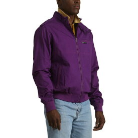 メンバーズオンリー メンズ ジャケット＆ブルゾン アウター Men's Classic Iconic Racer Jacket (Slim Fit) Purple
