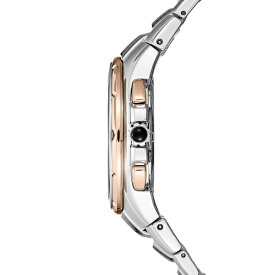 セイコー レディース 腕時計 アクセサリー Men's Chronograph Coutura Solar Two-Tone Stainless Steel Bracelet Watch 44mm Gray