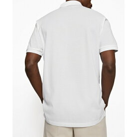 ヒューゴボス メンズ シャツ トップス Boss Men's Cotton Polo Shirt White