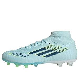 adidas �A�f�B�_�X ���f�B�[�X �X�j�[�J�[ �y(WMNS) adidas F50 Sparkfusion League Mid Cut FG/AG 'Almost Blue Dusky Petrol' JR8998�z �T�C�Y US_W_11.5
