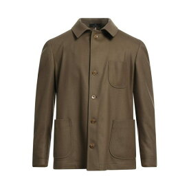 【送料無料】 サンタニエロ メンズ ジャケット＆ブルゾン アウター Overcoats & Trench Coats Khaki