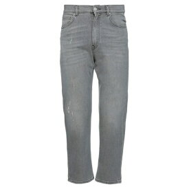 マウロ グリフォーニ メンズ デニムパンツ ボトムス Denim cropped Grey