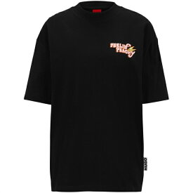 フューゴ レディース Tシャツ トップス Hugo Drisela Pch T Ld34