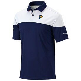 コロンビア メンズ ポロシャツ トップス Indiana Pacers Columbia OmniWick Best Ball Polo Navy