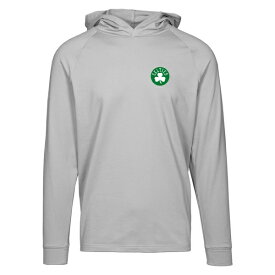 レベルウェア メンズ ジャケット＆ブルゾン アウター Boston Celtics Levelwear Dimension Insignia Pullover Hoodie Gray