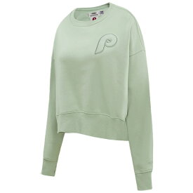 プロスタンダード レディース パーカー・スウェットシャツ アウター Philadelphia Phillies Pro Standard Women's Fleece Pullover Sweatshirt Green