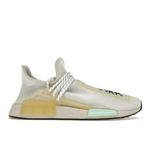 adidas �A�f�B�_�X �����Y �X�j�[�J�[ �yadidas NMD Hu Pharrell Crystal White�z �T�C�Y US_8.5(26.5cm) Crystal White/Clear Mint/Shock Yellow