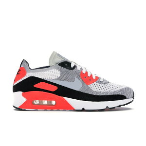 Nike �i�C�L �����Y �X�j�[�J�[ �yNike Air Max 90 Ultra Flyknit 2.0 Infrared�z �T�C�Y US_9.5(27.5cm) White/Wolf Grey-Bright Crimson