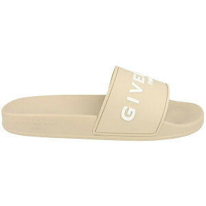 Givenchy �W�o���V�[ �����Y �X�j�[�J�[ �yGivenchy Logo Signature Slides Beige�z �T�C�Y EU_41(26.0cm) Beige